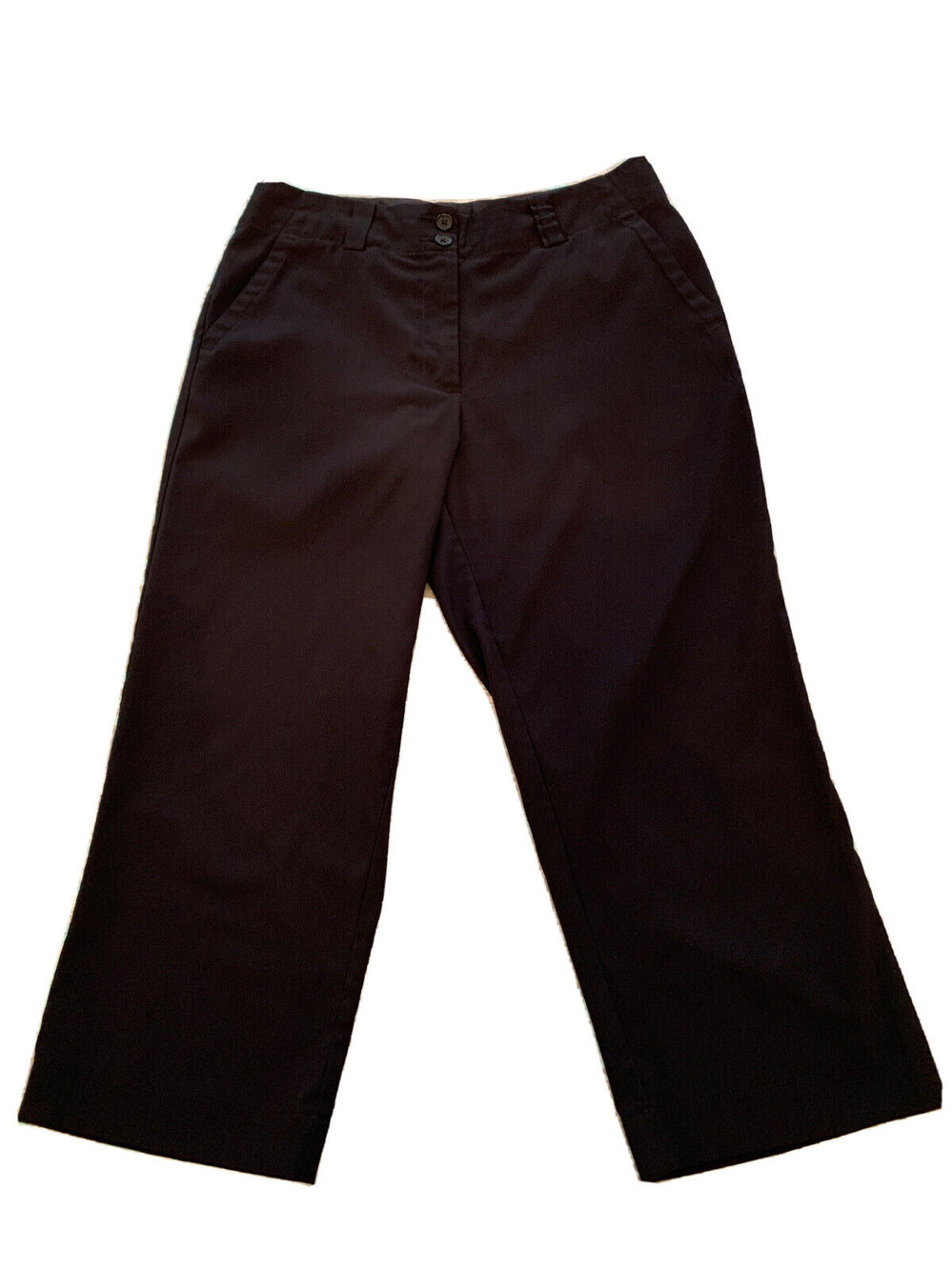 Size 6 Nike Golf Tour Performance Women's Dri-Fit Black Pants Crop 23" Inseam